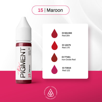 15 Maroon - 15ml