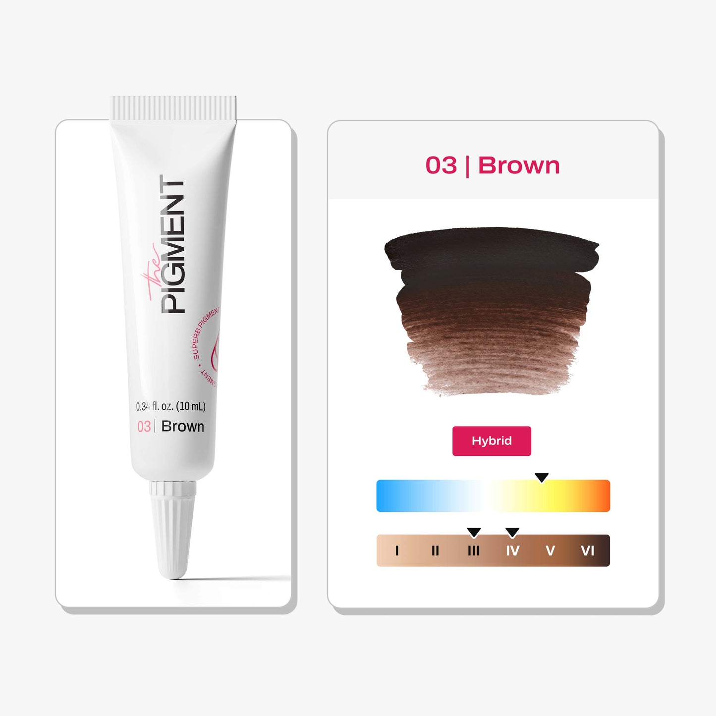 Microblading Pigment - Brown 3 - 10ml