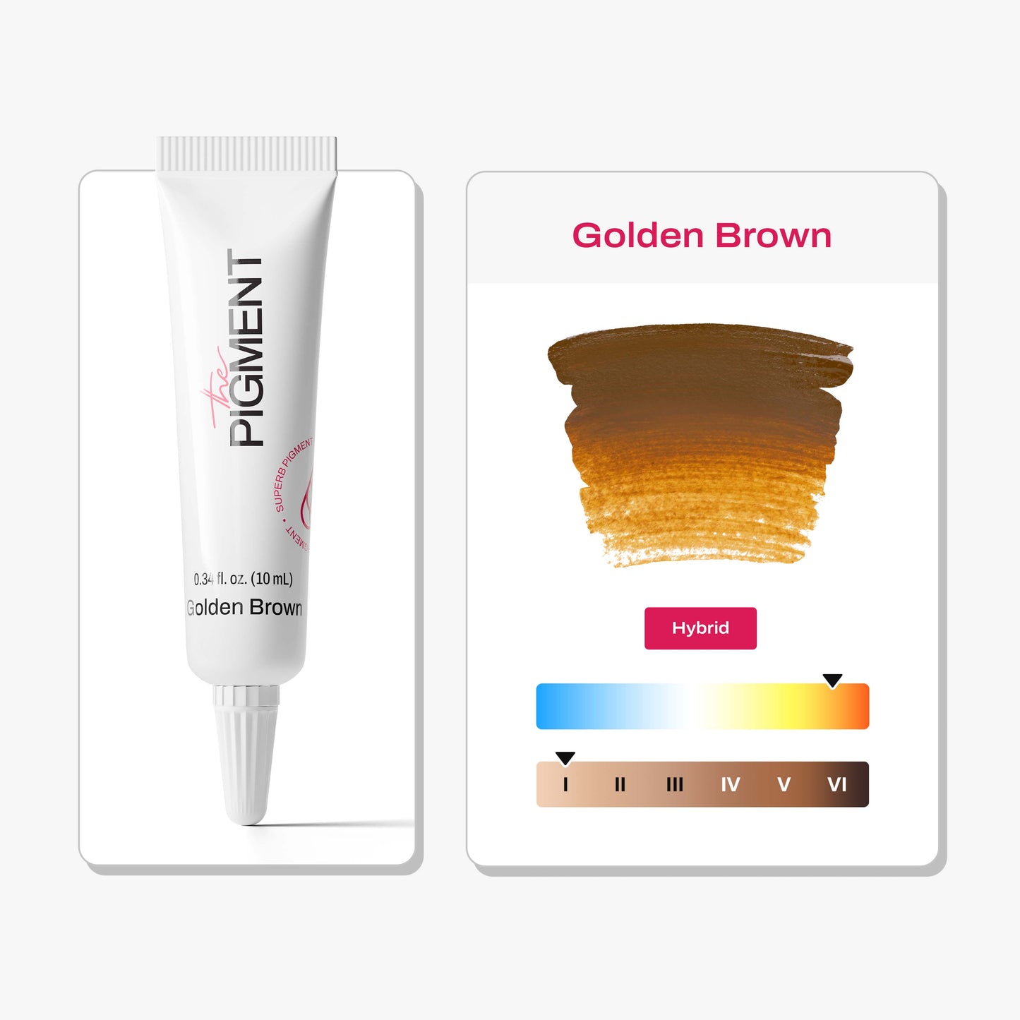 Microblading Pigment - Goldenbrown - 10ml