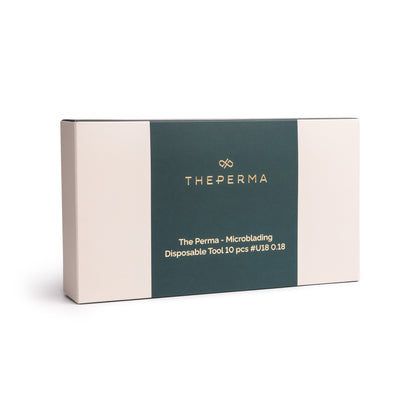 The Perma – Jednorázové čepelky na microblading 10 ks – U18 0.18