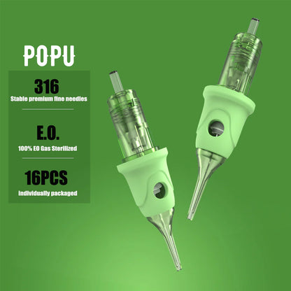 POPU Omni Cartridge 1 - round liner long taper 16 ks