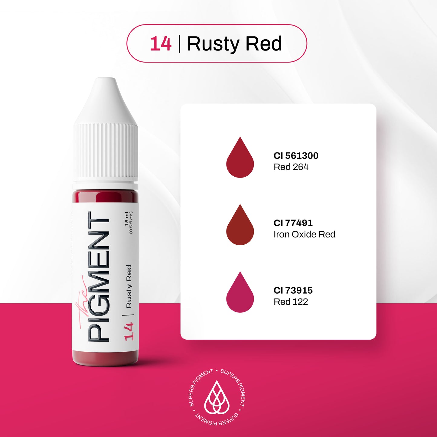 14 Rusty Red - 15ml