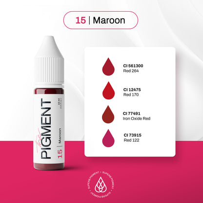 15 Maroon - 15ml