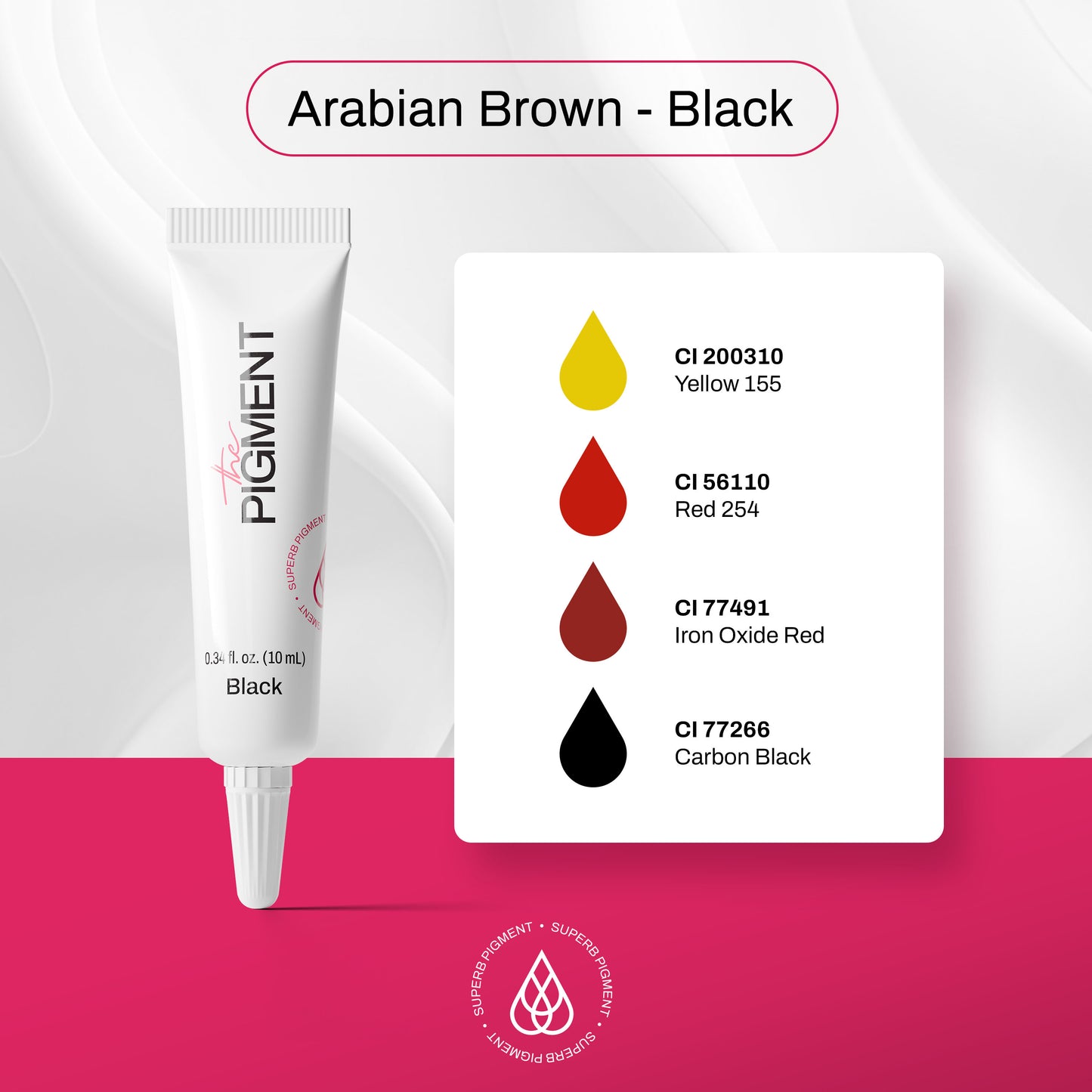 Microblading Pigment - Arabian Brown - 10ml