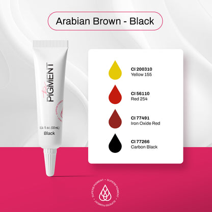 Microblading Pigment - Arabian Brown - 10ml
