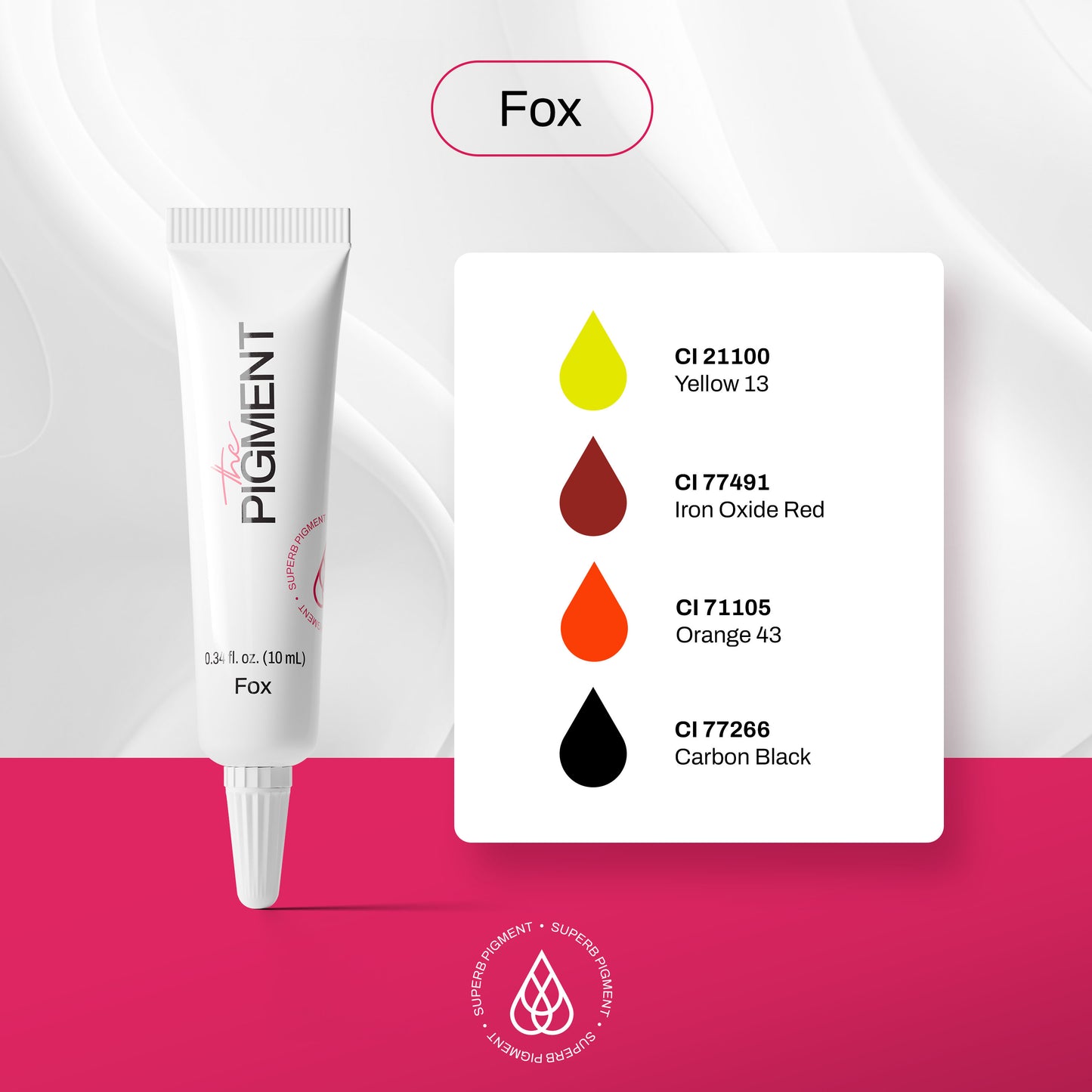 Microblading Pigment - Fox - 10ml
