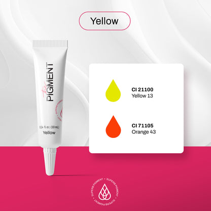 Microblading Pigment - Yellow - 10ml