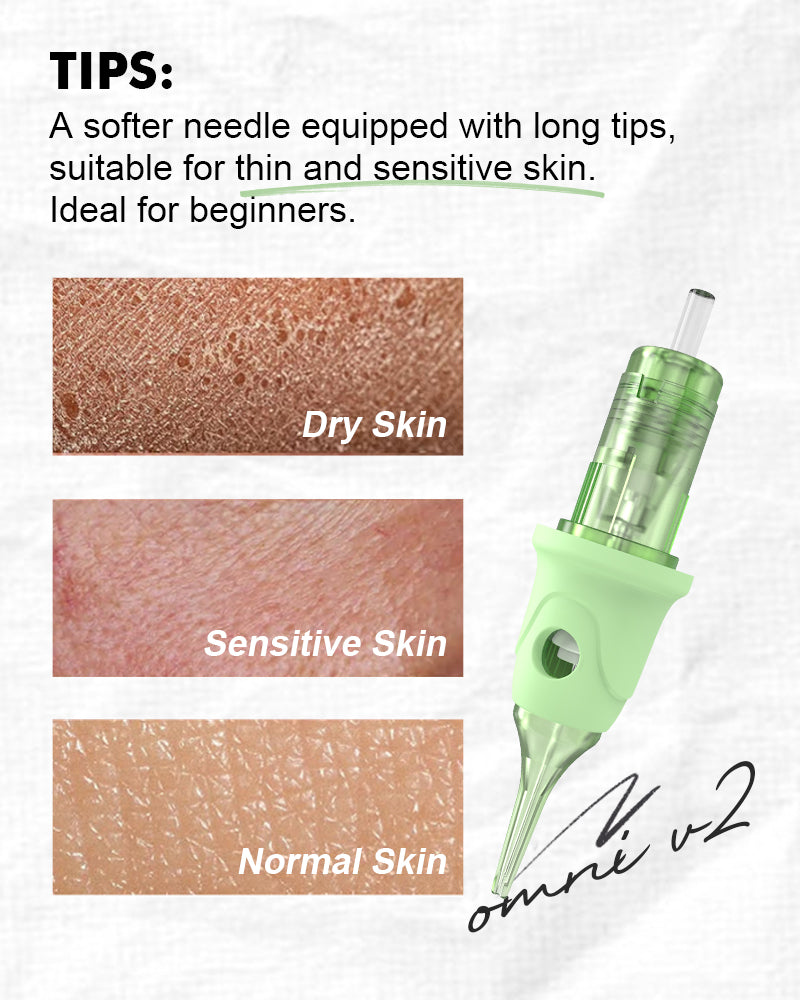 POPU Omni Cartridge 1 - round liner long taper 16 ks